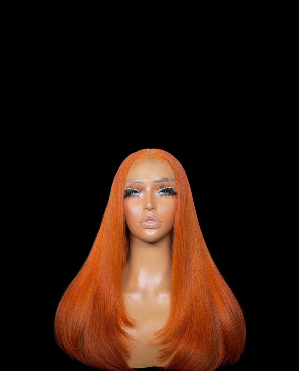Ginger lace front wig